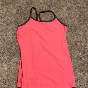 Racer back tank top